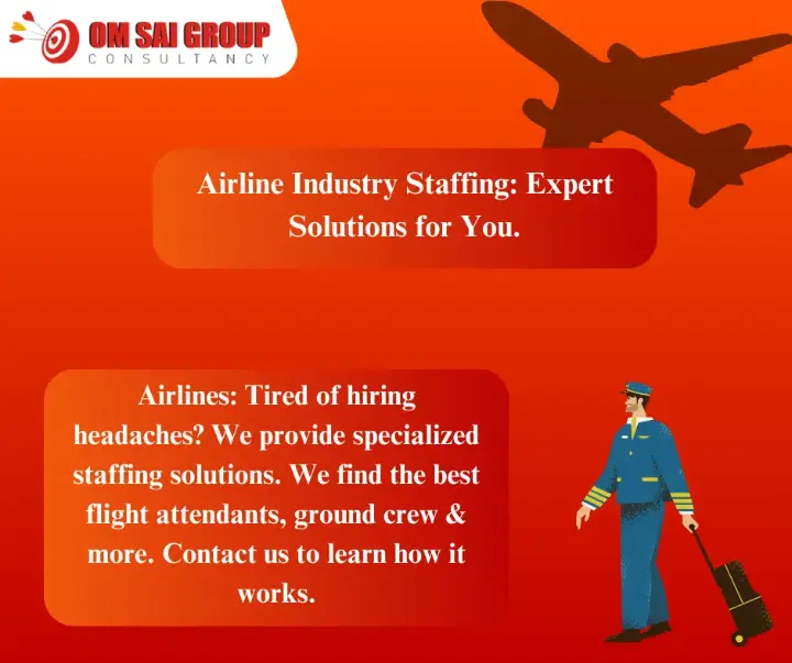 Staffing solutions for airline industry for employers